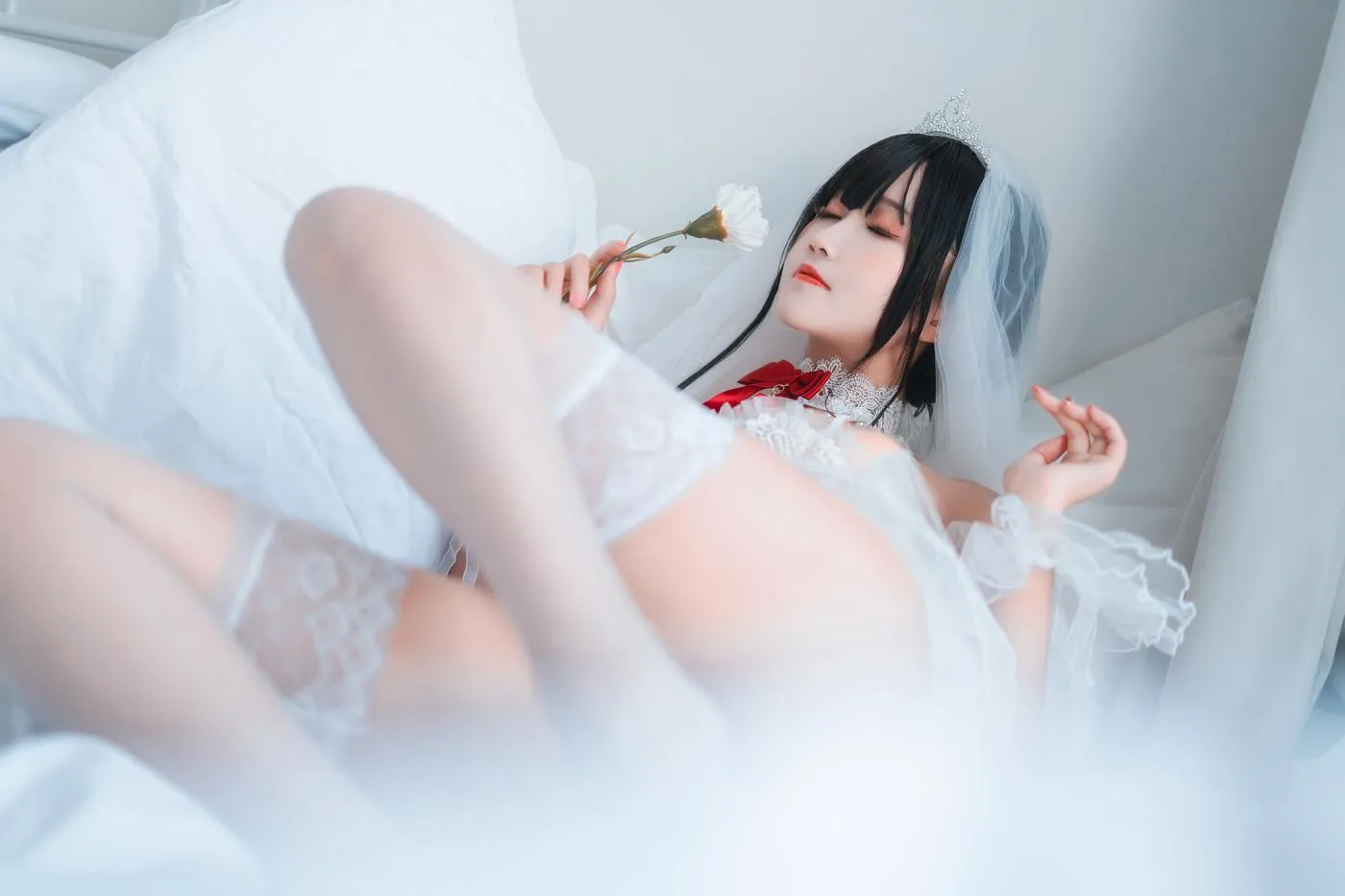 三度_69 – NO.57 婚纱孔雀翎 [24P]插图5